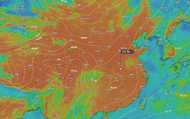 南急转式回暖春节前确定：染红一片m6米乐新冷空气南下0度线深入华